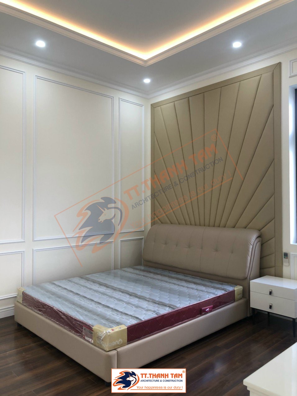biệt thự 2 tầng tại Tiền Giang - phòng ngủ
