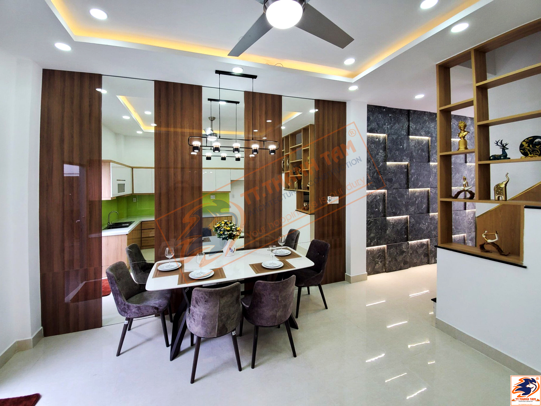 Thiết kế thi công trọn gói Khu dân cư Bảo Thịnh Residence tại Hà Huy Giáp - Quận 12