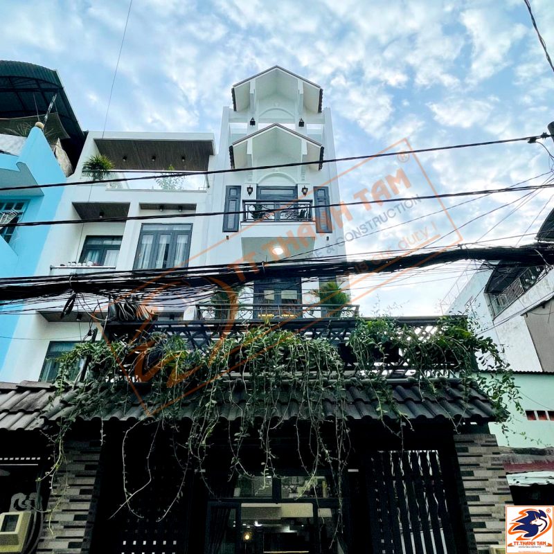 Nhà phố 4 tầng + 1 tum hiện đại tại Quận Gò Vấp – Hồ Chí Minh