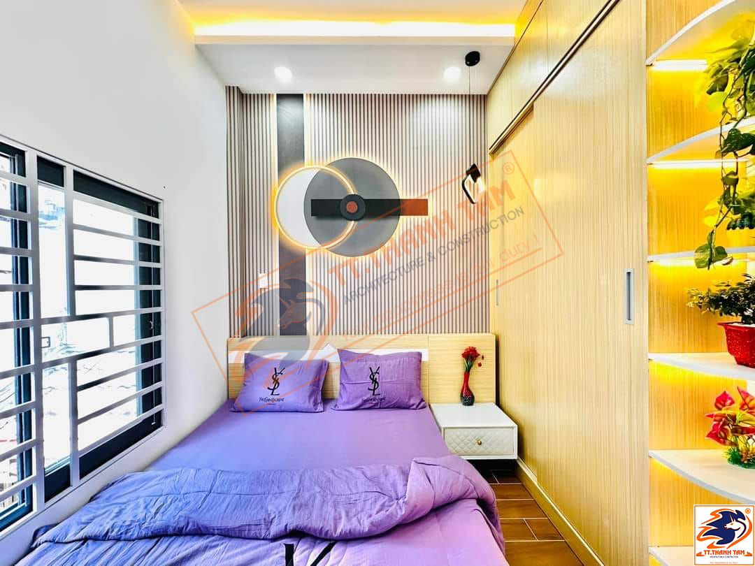 Thiết kế thi công trọn gói nhà phố 3 tầng hiện đại tại Quận Gò Vấp – Hồ Chí Minh