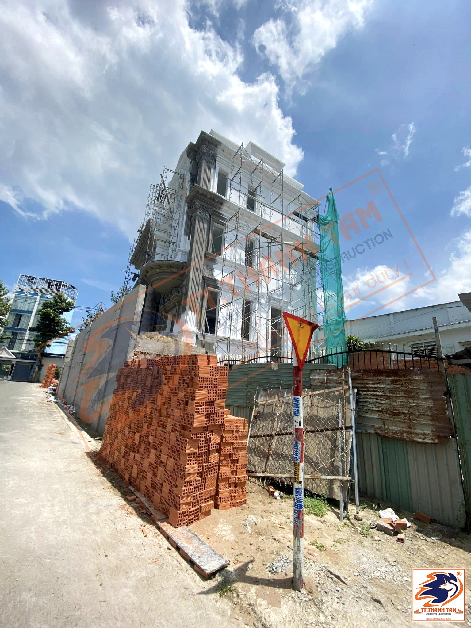 thiết kế thi công trọn gói uy tín giá rẻ - hạng mục sơn