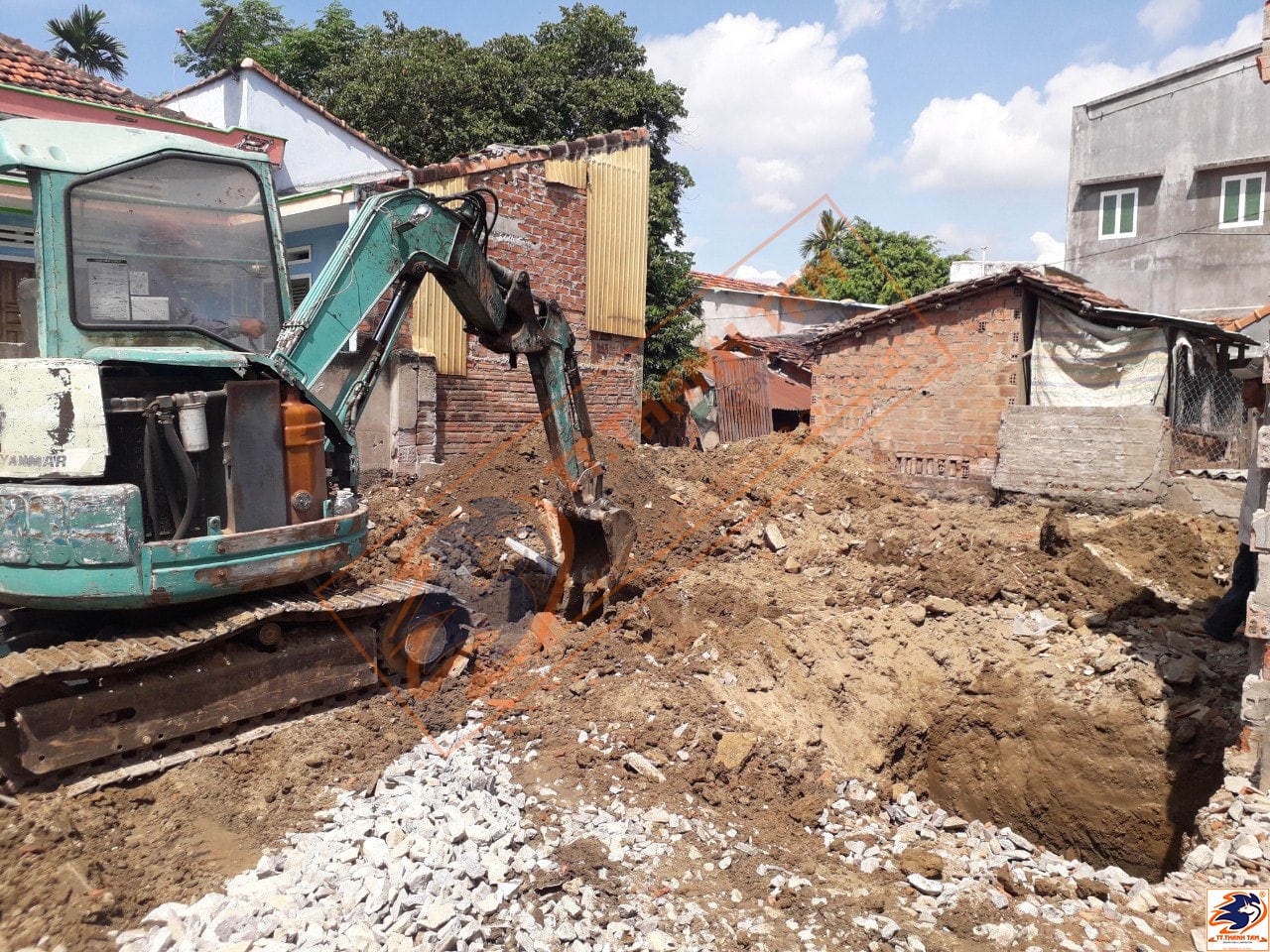 đơn vị thiết kế thi công tp hcm - đào móng