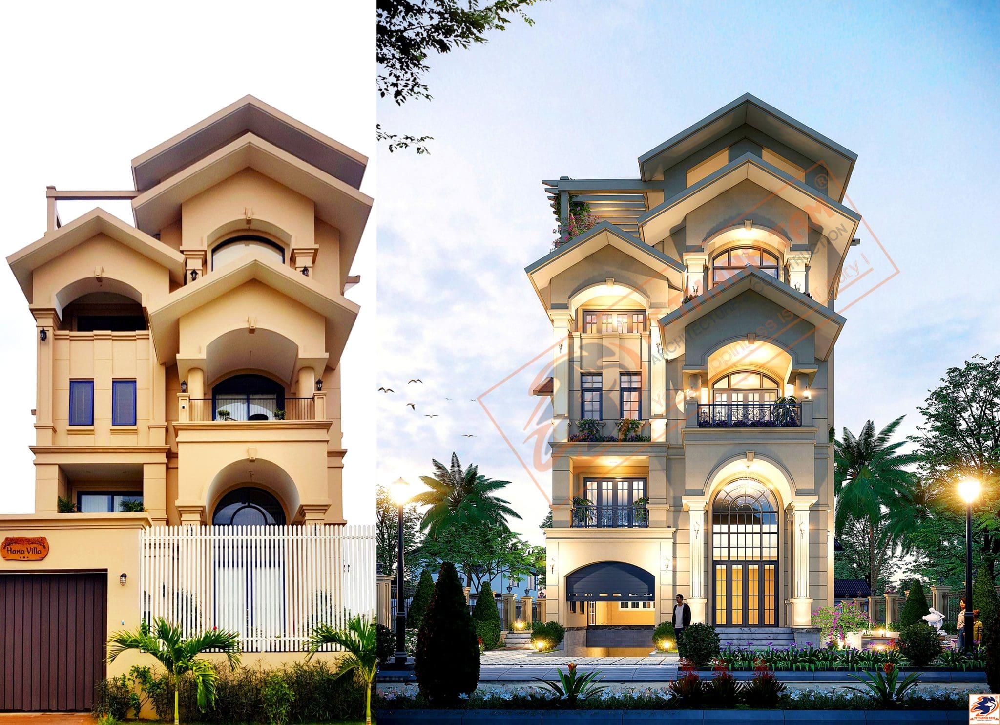 xây nhà trọn gói - từ thiết kế đến thi công