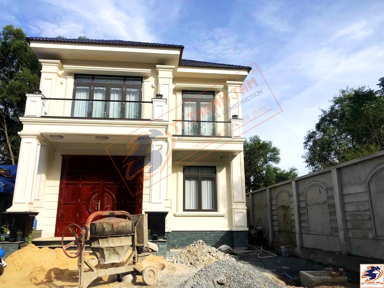 xây nhà trọn gói - chuẩn bị bàn giao