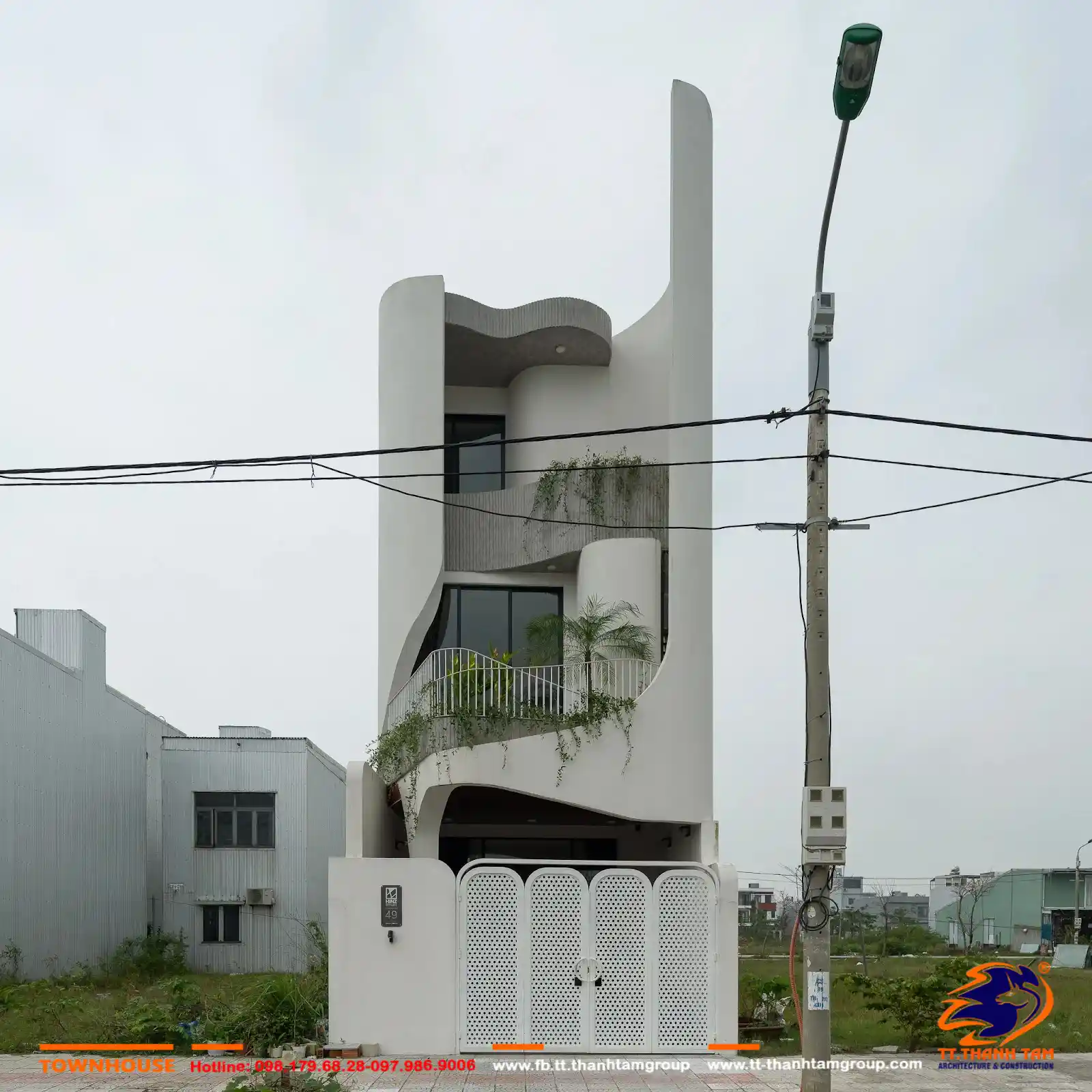 Nhà phố 5x20 mặt tiền