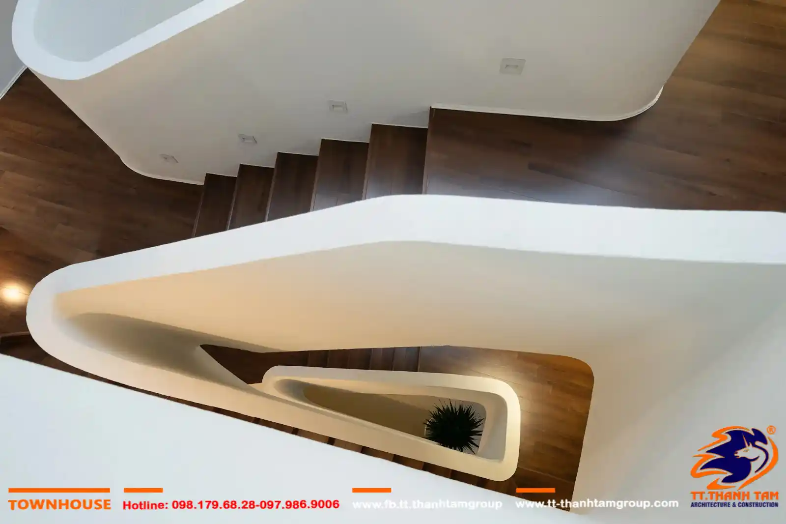 Nhà phố 5x20 cầu thang 