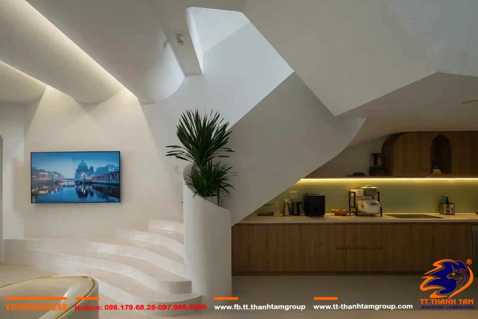 Nhà phố 5x20 bếp 