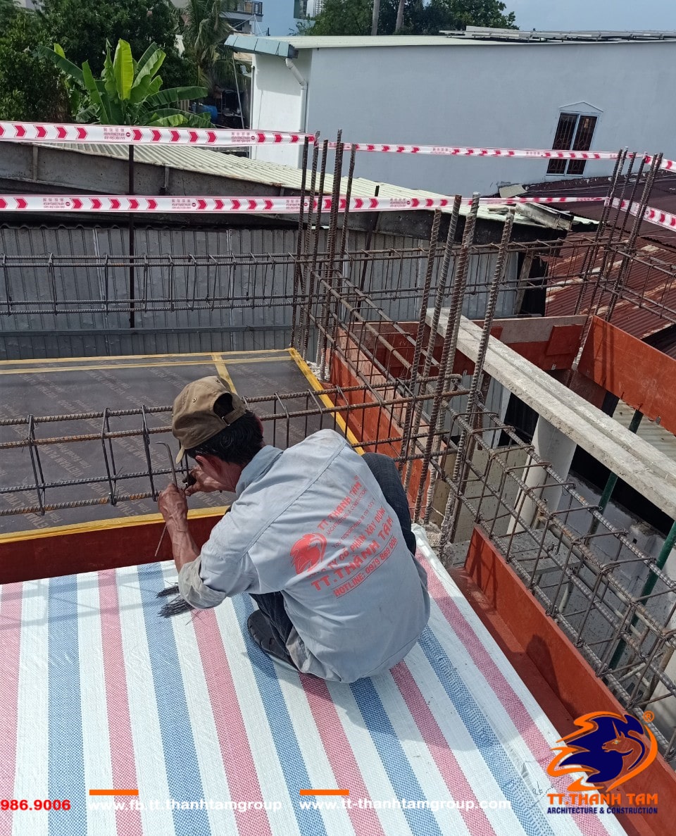 Dự Án Chùa An Linh thi công 